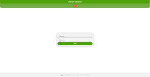 Ecrã de login